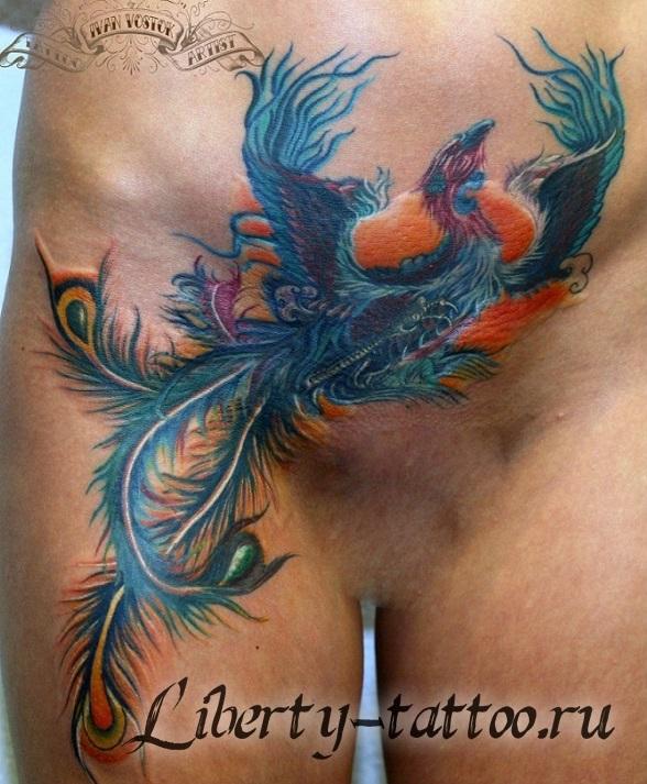Интимные татуировки. Фото: самые сексуальные места для татуировок 10 татуировок на интимных местах