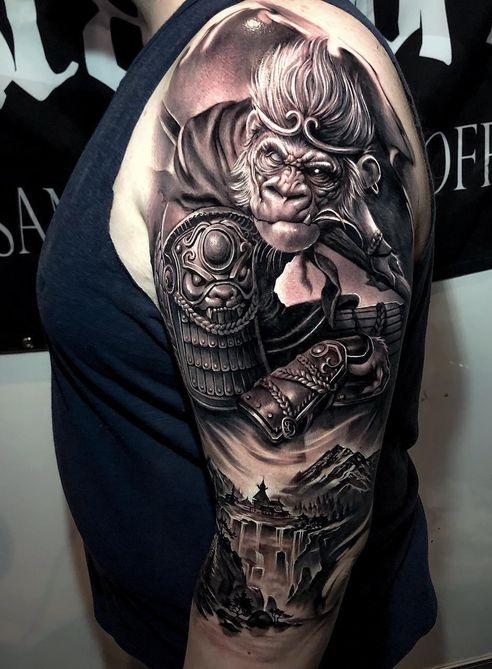Славянские татуировки на плече для мужчин: символика и стиль